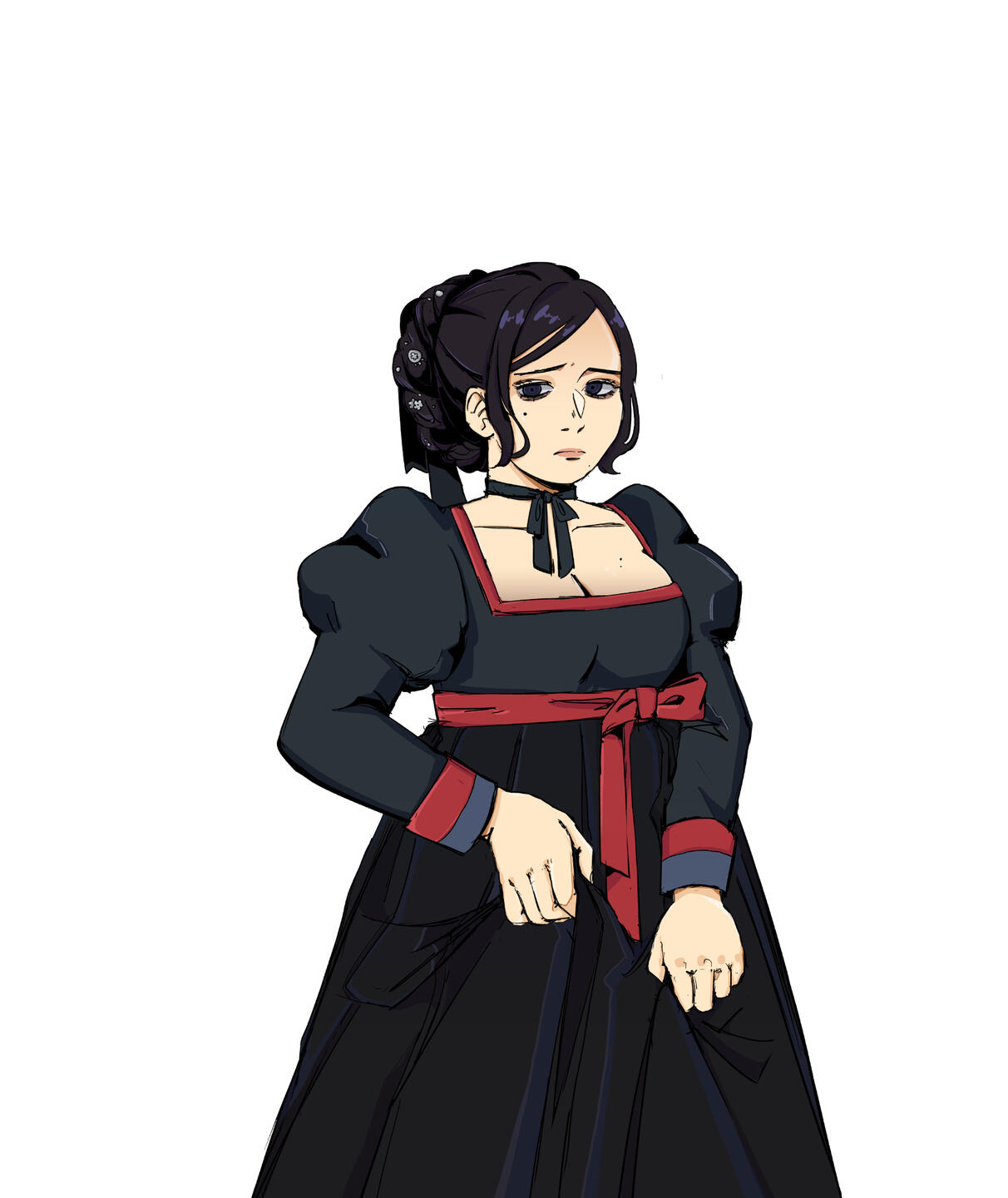 Character for Mini Thesis - the Widow